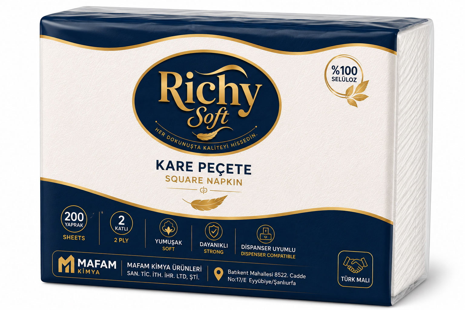 Kare Peçete